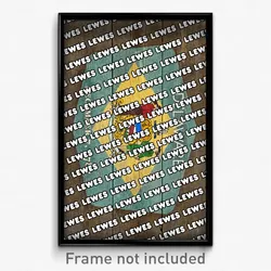 Lewes Delaware Poster (DE City Souvenir 11x17 Town Print)