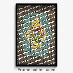 Arden Delaware Poster (DE City Souvenir 11x17 Town Print)