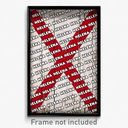 Helena Alabama Poster (AL City Souvenir 11x17 Town Print)