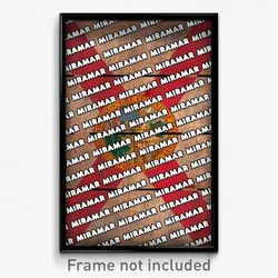 Miramar Florida Poster (FL City Souvenir 11x17 Town Print)