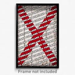 Forkland Alabama Poster (AL City Souvenir 11x17 Town Print)