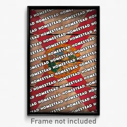 Homestead Florida Poster (FL City Souvenir 11x17 Town Print)