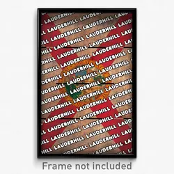 Lauderhill Florida Poster (FL City Souvenir 11x17 Town Print)