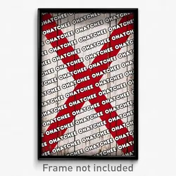 Ohatchee Alabama Poster (AL City Souvenir 11x17 Town Print)