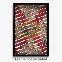 Weston Florida Poster (FL City Souvenir 11x17 Town Print)