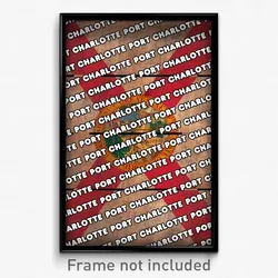Port Charlotte Florida Poster (FL City Souvenir 11x17 Town Print)