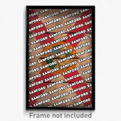 Sanford Florida Poster (FL City Souvenir 11x17 Town Print)