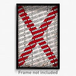 Hobson City Alabama Poster (AL City Souvenir 11x17 Town Print)