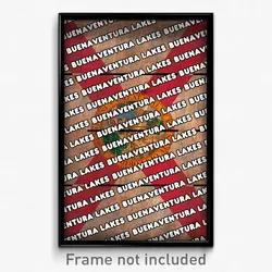 Buenaventura Lakes Florida Poster (FL City Souvenir 11x17 Town Print)