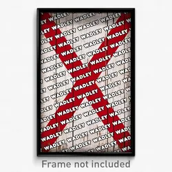 Wadley Alabama Poster (AL City Souvenir 11x17 Town Print)