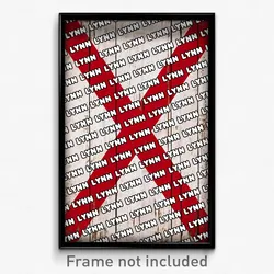 Lynn Alabama Poster (AL City Souvenir 11x17 Town Print)