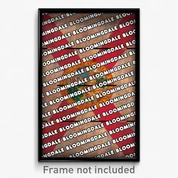 Bloomingdale Florida Poster (FL City Souvenir 11x17 Town Print)