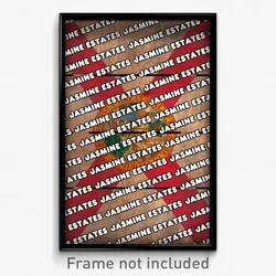 Jasmine Estates Florida Poster (FL City Souvenir 11x17 Town Print)