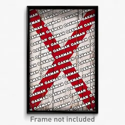 Oakman Alabama Poster (AL City Souvenir 11x17 Town Print)