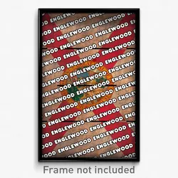 Englewood Florida Poster (FL City Souvenir 11x17 Town Print)
