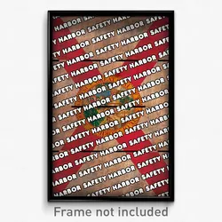 Safety Harbor Florida Poster (FL City Souvenir 11x17 Town Print)