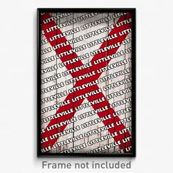 Littleville Alabama Poster (AL City Souvenir 11x17 Town Print)