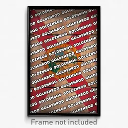 Goldenrod Florida Poster (FL City Souvenir 11x17 Town Print)