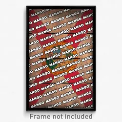 Mango Florida Poster (FL City Souvenir 11x17 Town Print)