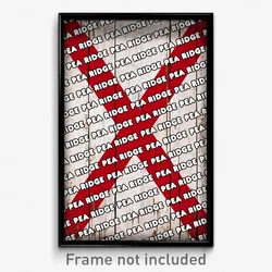 Pea Ridge Alabama Poster (AL City Souvenir 11x17 Town Print)