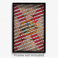 Richmond Heights Florida Poster (FL City Souvenir 11x17 Town Print)