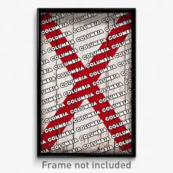 Columbia Alabama Poster (AL City Souvenir 11x17 Town Print)