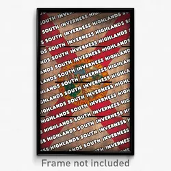 Inverness Highlands South Florida Poster (FL City Souvenir 11x17 Town Print)