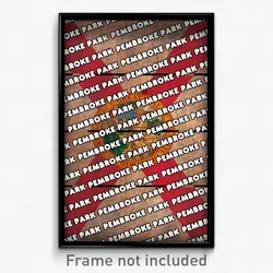 Pembroke Park Florida Poster (FL City Souvenir 11x17 Town Print)
