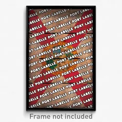 Port LaBelle Florida Poster (FL City Souvenir 11x17 Town Print)
