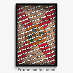 The Meadows Florida Poster (FL City Souvenir 11x17 Town Print)