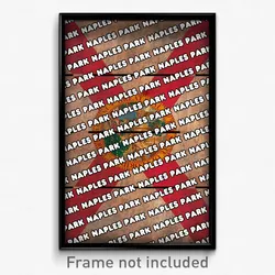Naples Park Florida Poster (FL City Souvenir 11x17 Town Print)
