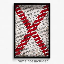 Troy Alabama Poster (AL City Souvenir 11x17 Town Print)