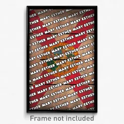 Mary Esther Florida Poster (FL City Souvenir 11x17 Town Print)