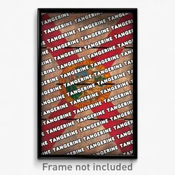Tangerine Florida Poster (FL City Souvenir 11x17 Town Print)