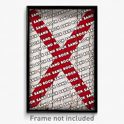Sand Rock Alabama Poster (AL City Souvenir 11x17 Town Print)