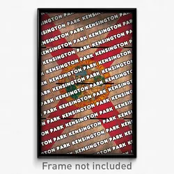 Kensington Park Florida Poster (FL City Souvenir 11x17 Town Print)