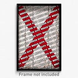 Reece City Alabama Poster (AL City Souvenir 11x17 Town Print)