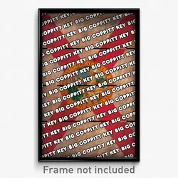 Big Coppitt Key Florida Poster (FL City Souvenir 11x17 Town Print)