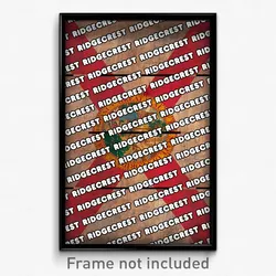 Ridgecrest Florida Poster (FL City Souvenir 11x17 Town Print)