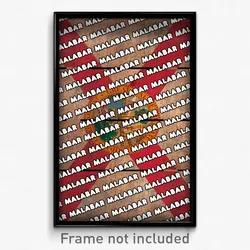 Malabar Florida Poster (FL City Souvenir 11x17 Town Print)
