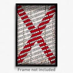 Hueytown Alabama Poster (AL City Souvenir 11x17 Town Print)