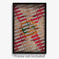 Cross City Florida Poster (FL City Souvenir 11x17 Town Print)