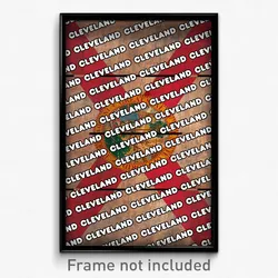 Cleveland Florida Poster (FL City Souvenir 11x17 Town Print)