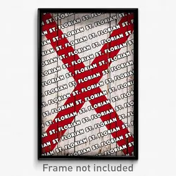St. Florian Alabama Poster (AL City Souvenir 11x17 Town Print)