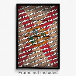 Limestone Creek Florida Poster (FL City Souvenir 11x17 Town Print)