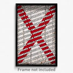 Hollis Crossroads Alabama Poster (AL City Souvenir 11x17 Town Print)