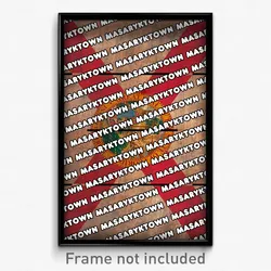 Masaryktown Florida Poster (FL City Souvenir 11x17 Town Print)