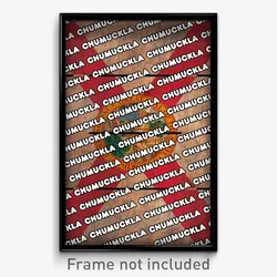 Chumuckla Florida Poster (FL City Souvenir 11x17 Town Print)