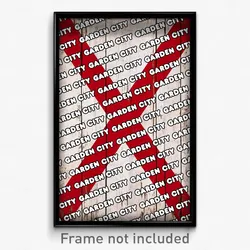 Garden City Alabama Poster (AL City Souvenir 11x17 Town Print)