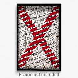 Montgomery Alabama Poster (AL City Souvenir 11x17 Town Print)